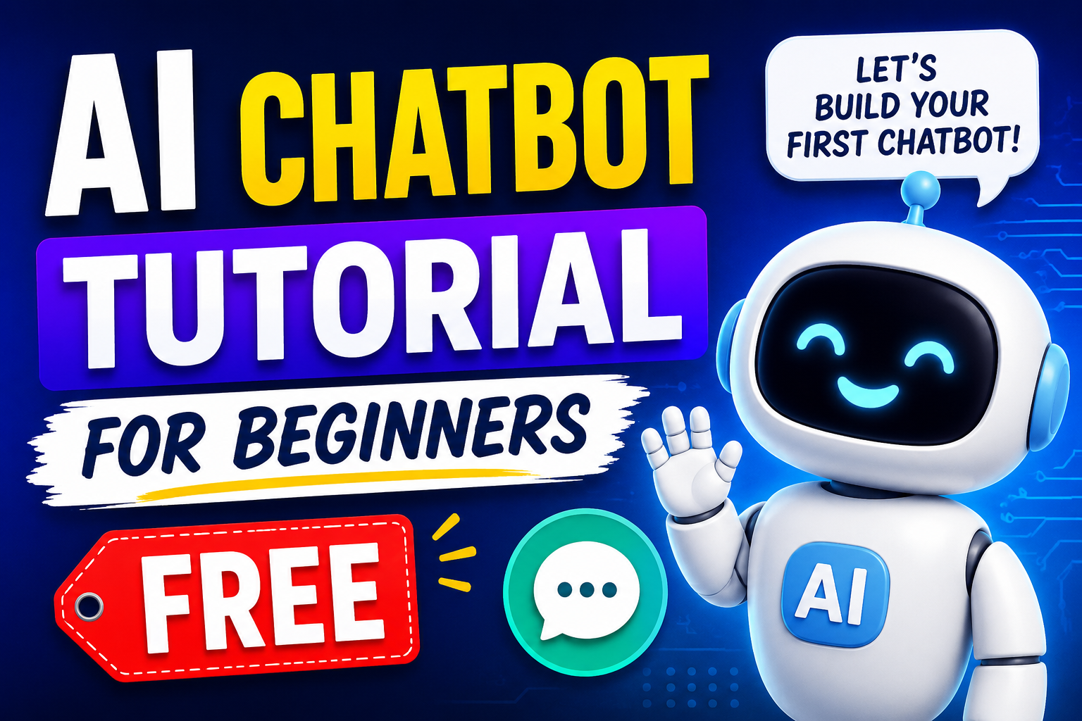 Build your first chatbot tutorial