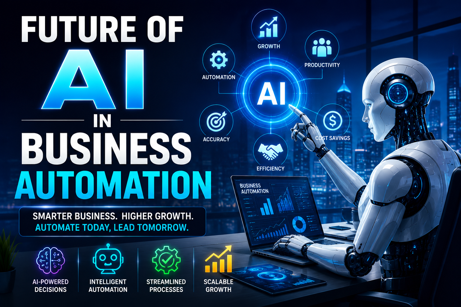 Future of AI in business automation