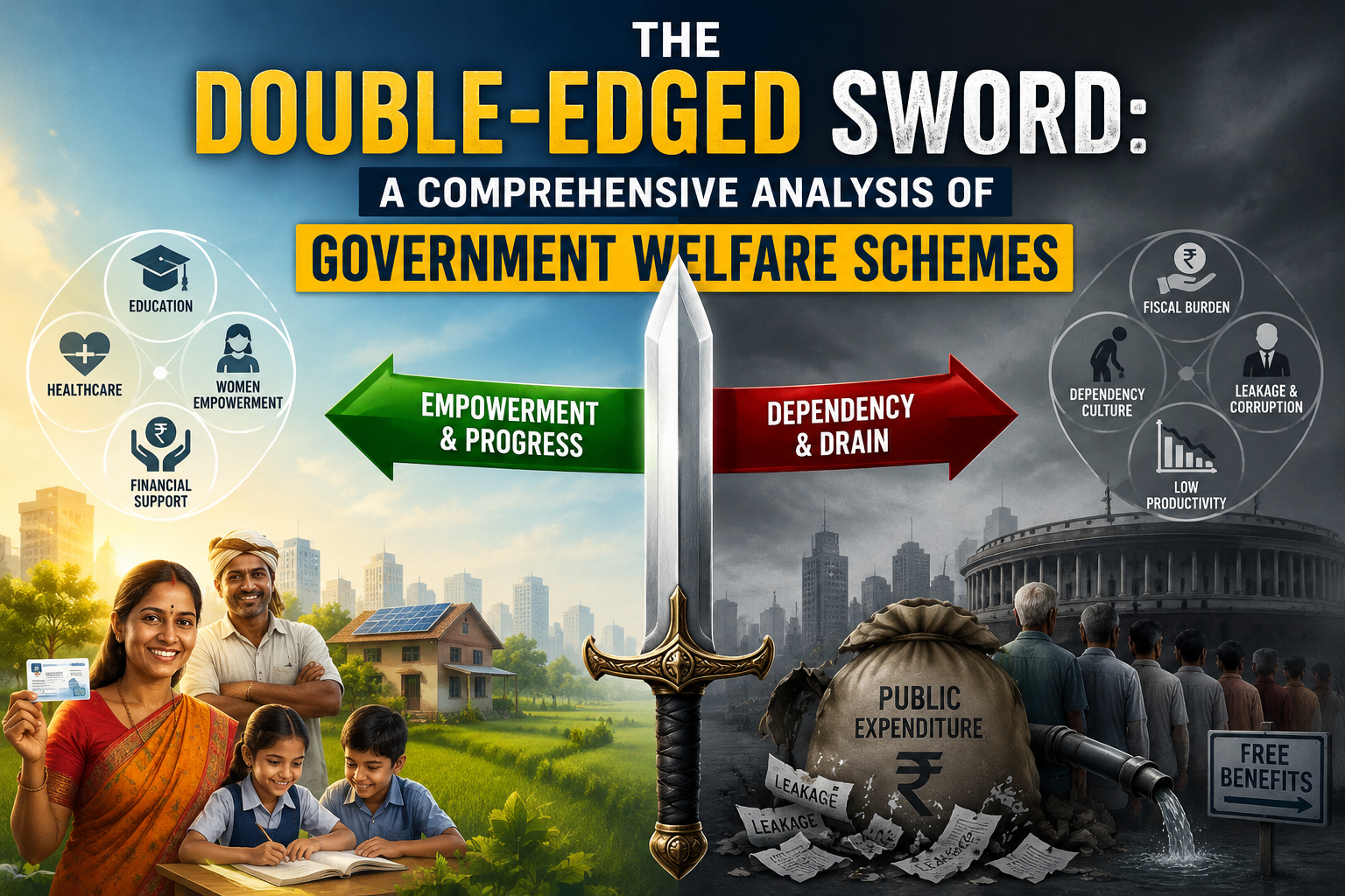 The Double-Edged Sword: A Comprehensive Analysis of Government Welfare Schemes